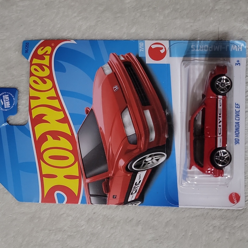 3 '90 Honda Civic EF Hot Wheels - Picture 3 of 6